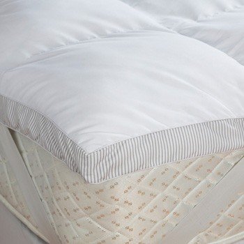 The Bettersleep Company 5cm / 2" deep Cassette Stitched Microfibre Mattress Topper Double 135x190cm To Fit Standard UK Double Mattress Hypo Allergenic