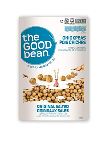 The Good Bean Chickpea Snack-Sea Salt-6 oz