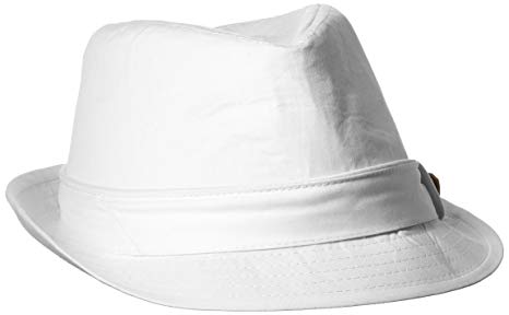 City Hunter Pmt110 Cotton Solid Trilby Fedora (5 Colors)