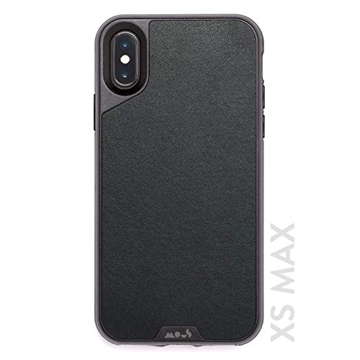 MOUS Protective iPhone Xs Max Case - Black Leather - Screen Protector Inc.