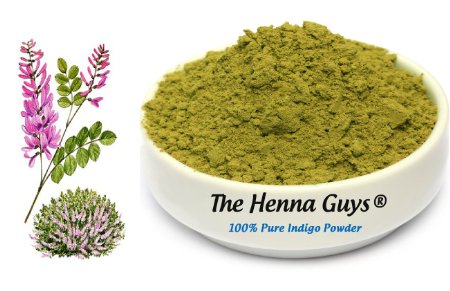 INDIGO POWDER Hair and Beard Dye  Color 3x100 grams - The Henna Guys