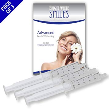 Bright White Smiles Strong Teeth Whitening Tooth Whitener Dental Gel Refill Kit No Trays