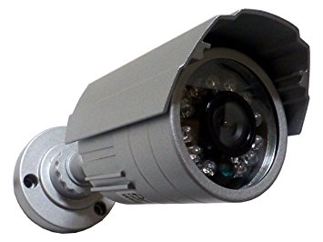 Aposonic A-CM700F CCTV Surveillance Security IR Camera (Silver)