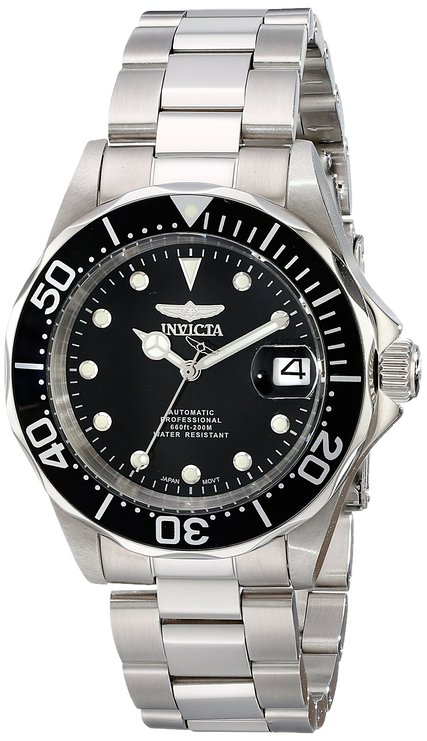 Invicta Men's 17039 Pro Diver Stainless Steel Watch with Link Bracelet