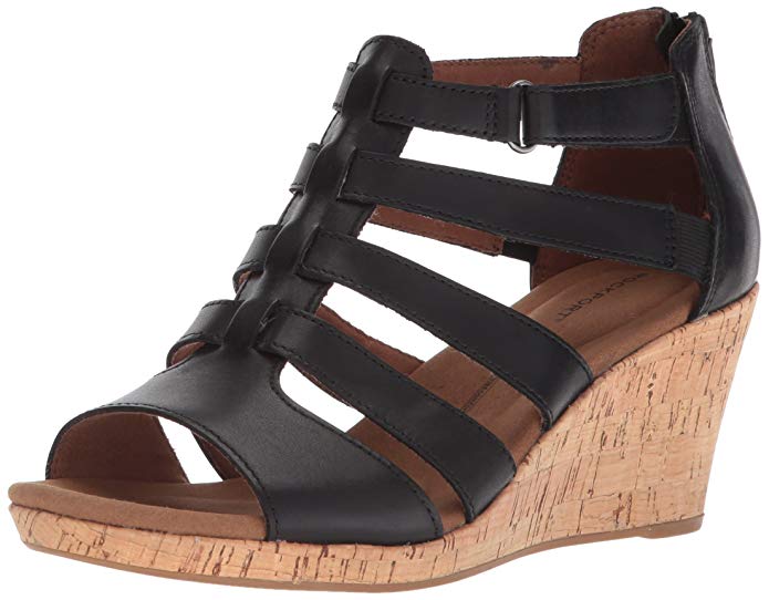 Rockport Women's Briah Gladiator Wedge Sandal