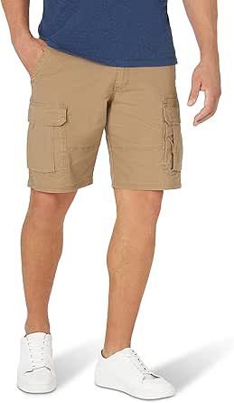 Wrangler mens Classic Relaxed Fit Stretch Cargo ShortCargo Shorts