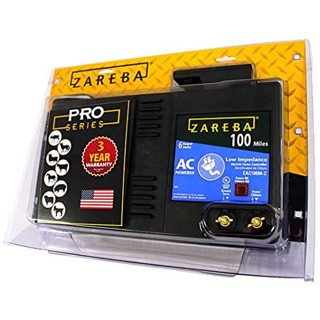 Zareba 100 Mile AC Low Impedance Fence Charger