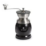 Ritual Manual Ceramic Burr Coffee Grinder by Ritual - Midnight Black made with Stainless Steel