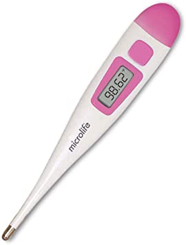 Microlife Digital Basal Thermometer for Fertility Tracking Ovulation, TTC Fertility with 1/100th Accurate Reads