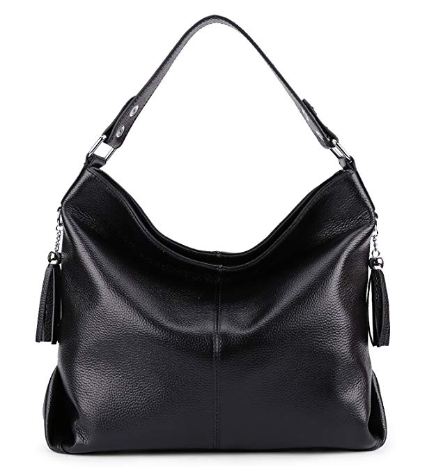 BIG SALE-AINIMOER Womens Leather Vintage Shoulder Bag Ladies Handbags Large Tote Top-handle Purse Cross Body Bags