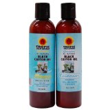 Tropic Isle Jamaican All Natural Black Castor Oil Hair Care Combo Set-I