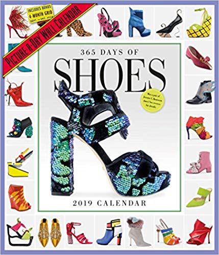 365 Days of Shoes Picture-A-Day Wall Calendar 2019