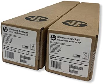 HP Universal Bond Paper, 2 Roll Bundle (24" x 150')