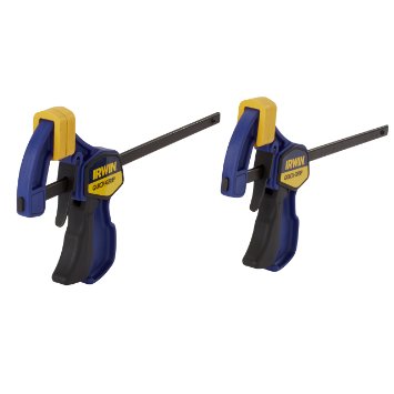 Irwin Quick-Grip 5462 One-Handed Mini Bar Clamps (Pack of 2)