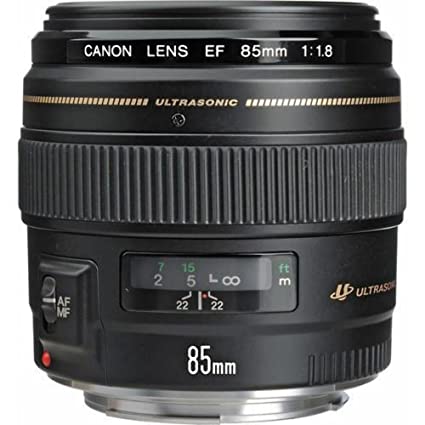 Canon EF 85 mm f/1.8 USM Prime Lens for Canon DSLR Camera