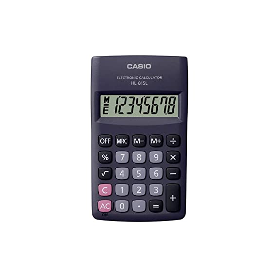 Casio HL-815L Portable Calculator