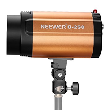 NEEWER Smart 250SDI 250W Photography Strobe Flash Studio Light Lamp Head 110V for DSLR Camera GN48, Aluminum Housing