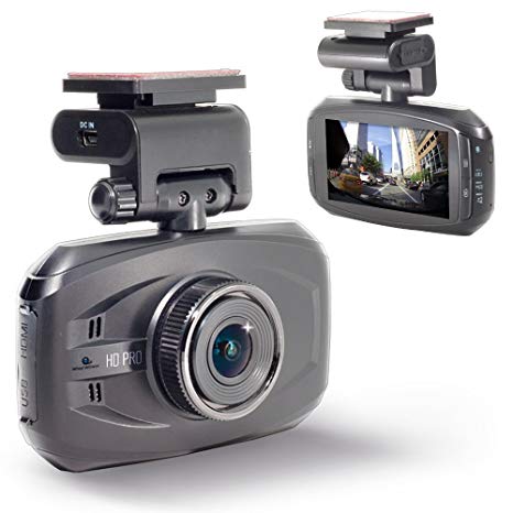 WheelWitness HD PRO Dash Cam - Premium Dash Camera Kit 32GB SD Card - 170 Degree Lens, GPS, 2K Super HD Video, Best Night Recording