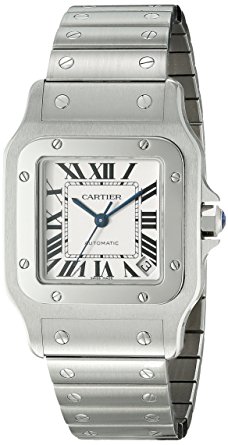 Cartier Men's W20098D6 Santos de Cartier Galbe XL Stainless Steel Automatic Watch
