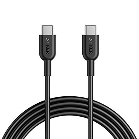 Anker PowerLine II USB-C to C 2.0 Cable (6ft) Probably The World's Most Durable Cable, USB-IF Certified for Galaxy S8, S8 , Google Pixel, Nexus 6P, Huawei Matebook, Nintendo Switch, MacBook and More
