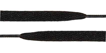 Skateboard Style Flat Shoelaces 1/2 Wide For All Shoes - 45" and 54" Lengths