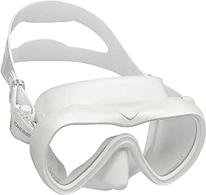 Cressi Anti-Fog Wide View Single Lens Scuba Diving and Freediving Masks A1