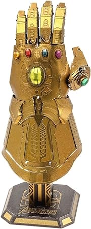 Metal Earth Marvel Avengers Infinity Gauntlet 3D Metal Model Kit Fascinations