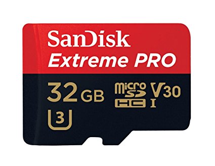 Sandisk MicroSDHC V30 32GB Extreme Pro - SI-PH5H-RB1J