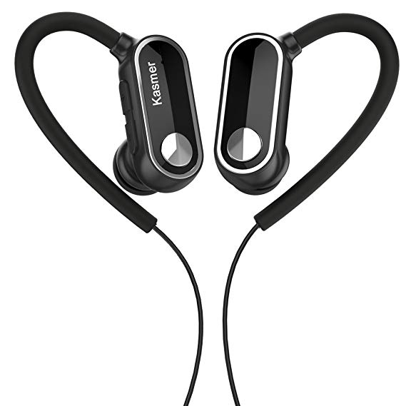 Bluetooth Sport Headphones, Kasmer Wireless Sport Earphones HD Stereo Sweatproof Earbuds For Gym Running Workout 11 Hours Playtime Headset