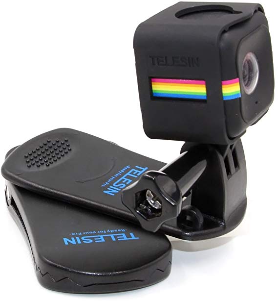 TELESIN Frame Mount Accessories Kit for Polaroid Cube and Polaroid Cube  Lifestyle Action Camera