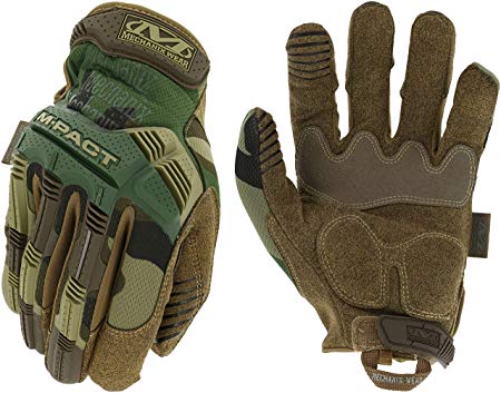 Mechanix Wear - M-Pact Woodland Camo Tactical Gloves (Medium, Camouflage)