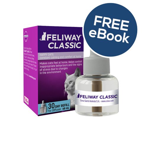 Feliway Refill - INCLUDES EXCLUSIVE PETWELL® / FELIWAY® E BOOK