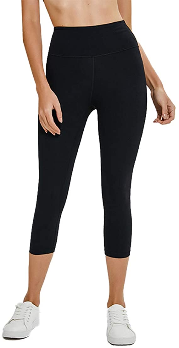 we fleece High Waist Ultra Soft Athletic Sport Women's Leggings - Tummy Workout 1/2/3 Pack of Capri/Full Length Yoga Pants
