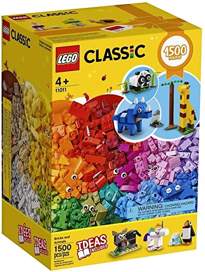 LEGO Classic Creator Fun 11011 Bricks and Animals New for 2020 (1500 pcs)