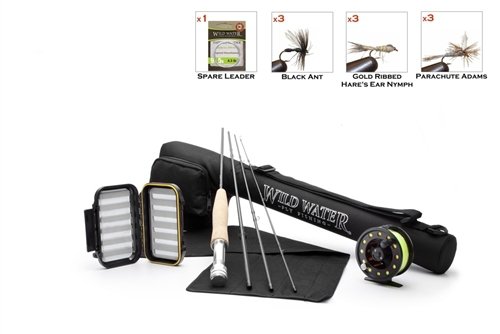 Wild Water Fly Fishing Complete 3/4 (7' Rod) Starter Package