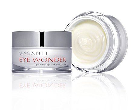 EYE WONDER #1 Eye Treatment Cream - Triple Action, Clinically Proven Petptides & Botanicals Reduce Dark Circles, Puffiness, Wrinkles & More! 100% Paraben Free, Safe Anti-Aging, Huge 20mL! Boost Collagen, Look Younger