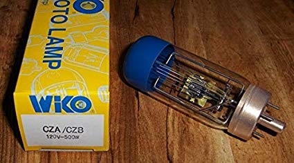 CZA/CZB - 120V 500W T-10 G17q Base Projector Lamp Light Bulb