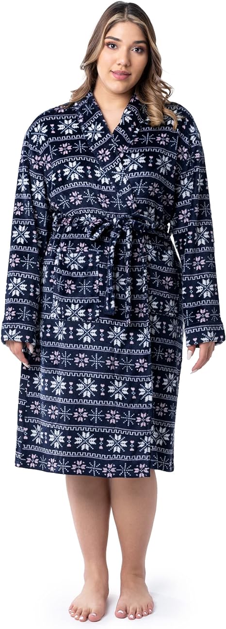 Fruit of the Loom Womens Women's Fleece Robe