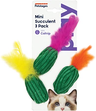 Petstages Mini Succulent Cat Toys
