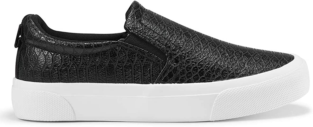 JENN ARDOR Women’s Fashion Sneakers Classic Slip on Casual Shoes Comfortable Walking Shoes