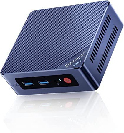 Beelink New 12th Generation Intel Alder Lake-N N100 Processor,up to 3.4GHz(4C/4T) Mini PC,Mini Computer with 16G DDR4 RAM/500GB M.2 2280 SSD,Supports 4K FPS/Dual HDMI/WiFi6/BT5.2/Auto Power On