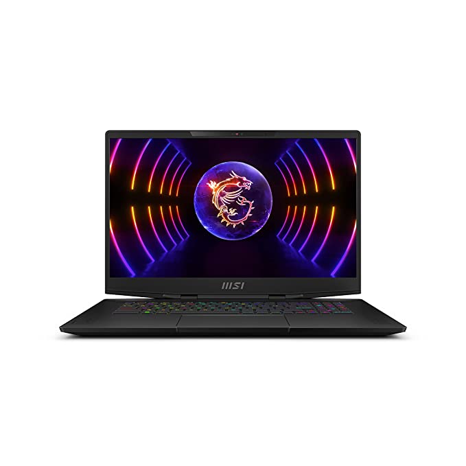 MSI Stealth 17 Studio, Intel 13th Gen. i9-13900H, 43CM FHD 144Hz Mini LED, HDR 1000 Gaming Laptop (64GB/2TB NVMe SSD/ Windows 11 Home/Nvidia GeForce RTX4080, 12GB GDDR6/Core Black/3.3Kg), A13VH-055IN