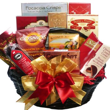 Art of Appreciation Gift Baskets Happy Times Gourmet Food Basket