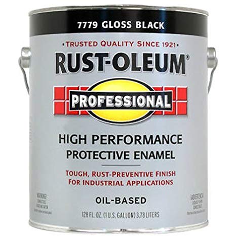 RustOleum #7779402 - Protective Enamel Paint, Gloss Black , 1 Gallon