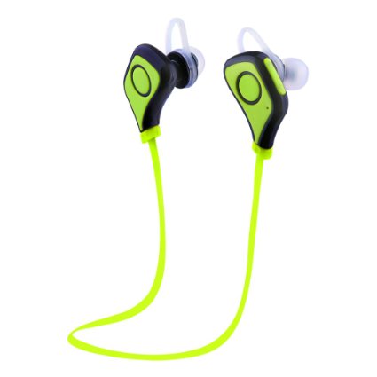 Esonstyle Mini Lightweight Bluetooth 40 Wireless Stereo Sport Headphone Headset Earbuds with Microphone Clear SoundNoise Cancelling Compatible with LG iPhone Samsung iPad Nokia HTC and More
