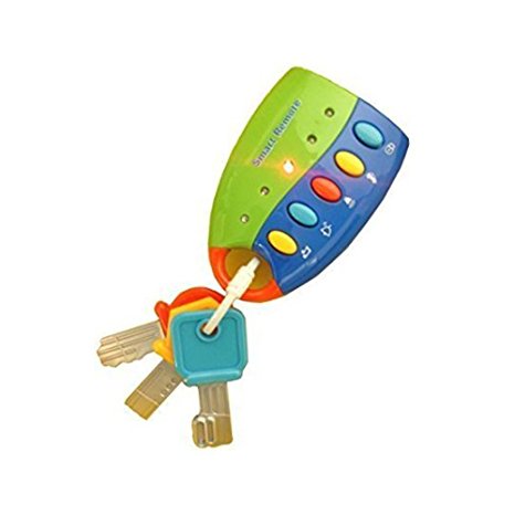 Flash Music Smart Remote Car Key Baby Toy
