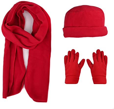 Women's Warm Fleece Winter - Women's Hat and Glove Set   Hats Gloves Scarves for Women