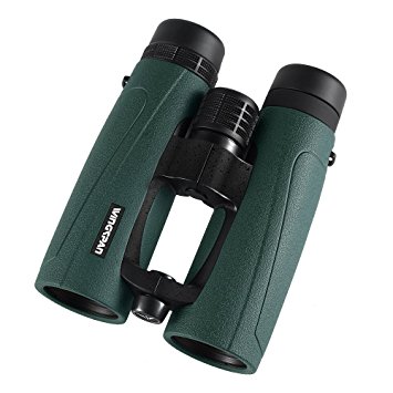 Wingspan Optics NatureHawk Ultra HD 8X42 ED Glass Binoculars for Bird Watching. Waterproof. Phase Coated. Ultra-Durable Exterior. The Most Stunning, Clearest Birding View Ever at an Affordable Price