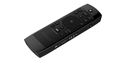 Azulle A-1068-AL Lynk Multifunctional Remote Control, Backlit QWERTY, Air Mouse, AI Learn Buttons, Black