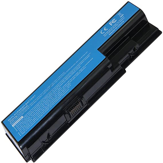 Super-Capacity Li-ion Battery For Acer Aspire 5520 5720 5920 6920 6920G 7520 7720 7720G 7720Z series replace for AS07B31 AS07B41 AS07B42 AS07B72 CONIS72 series Ac Laptop Notebook Main Battery [ 4400mAh 6 Cells]
